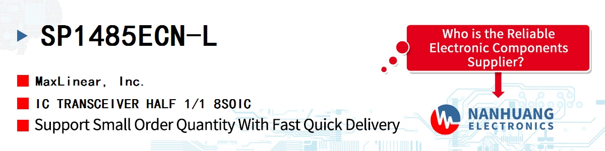 SP1485ECN-L Maxlinear IC TRANSCEIVER HALF 1/1 8SOIC