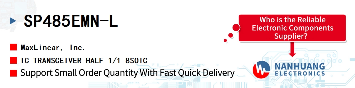 SP485EMN-L Maxlinear IC TRANSCEIVER HALF 1/1 8SOIC