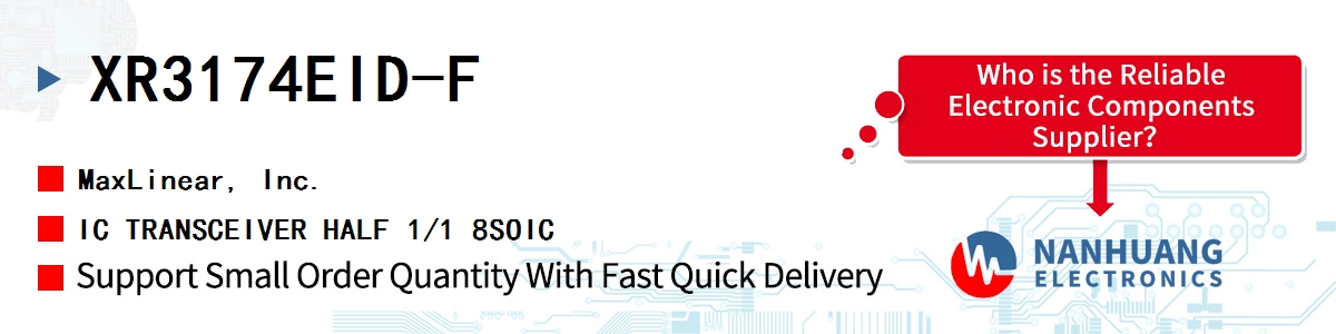 XR3174EID-F Maxlinear IC TRANSCEIVER HALF 1/1 8SOIC
