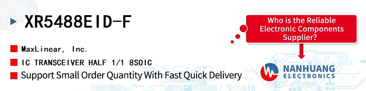 XR5488EID-F Maxlinear IC TRANSCEIVER HALF 1/1 8SOIC