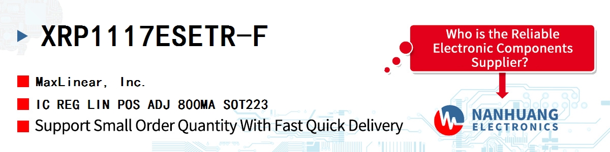 XRP1117ESETR-F Maxlinear IC REG LIN POS ADJ 800MA SOT223