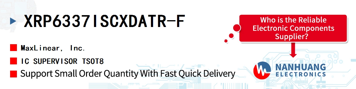 XRP6337ISCXDATR-F Maxlinear IC SUPERVISOR TSOT8