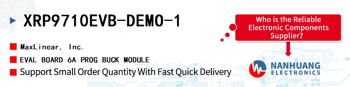 XRP9710EVB-DEMO-1 Maxlinear EVAL BOARD 6A PROG BUCK MODULE